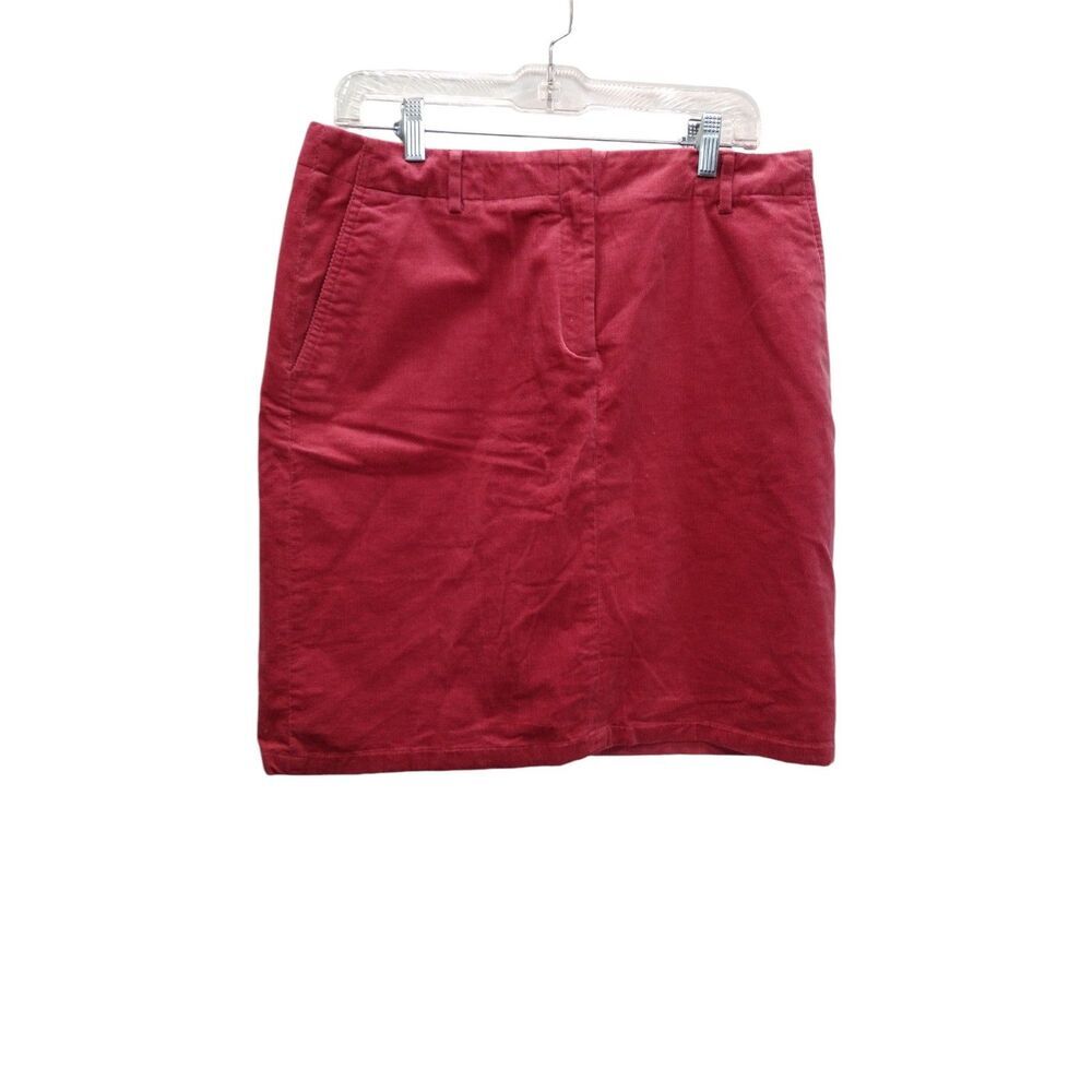 Brooks Brothers 346‎ Women's Pink Corduroy Skirt